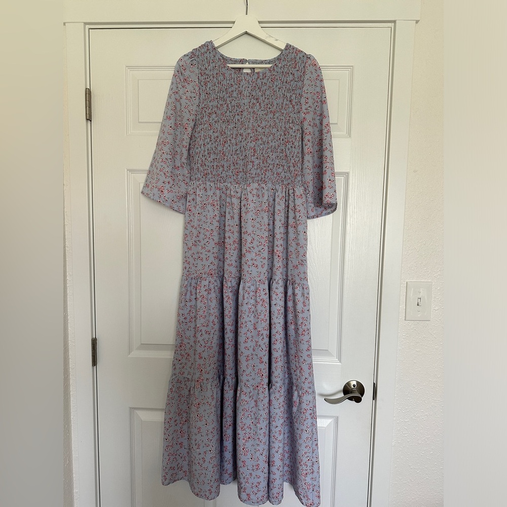 Mellóday floral maxi dress, size L
